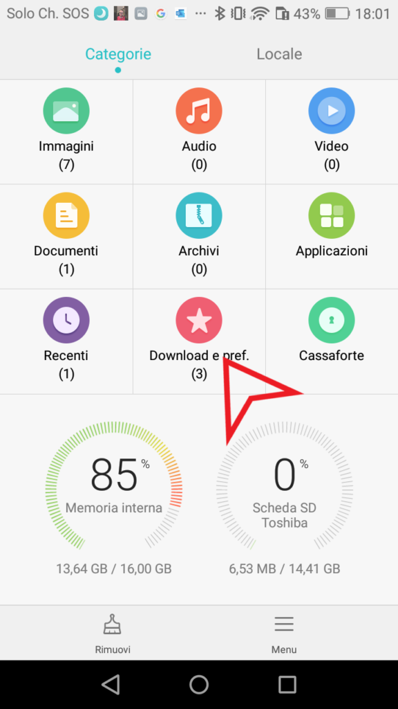 Aprite la cartella e all'interno potreste trovare decine di file ma di solito l'ultimo download è posizionato in cima alla lista